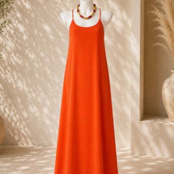 Coral SunDressset Maxi 