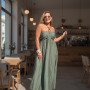 Maxi Flowy Dress Khaki