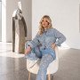 Aria High-Waisted Wide-Leg Embroidered Denim Trousers